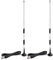 VHF UHF Ham Radio Police Scanner Antenna Amateur Radio Mobile Radio Scanner Antenna Magnetic Base BNC Male Antenna Compatible with Uniden Bearcat Whistler Radio Shack Police Scanner Ham Radio
