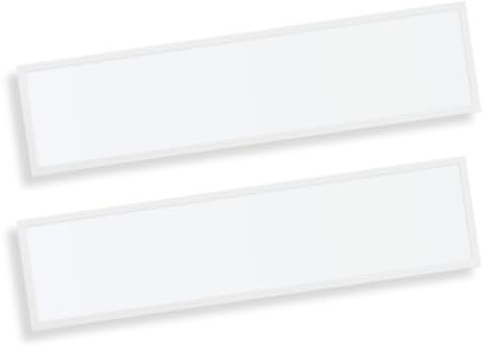 LUXULA 2er Pack LED Panel 120x30cm - 4000K Neutralweiß 40W 4400lm - UGR<19 blendfrei - flimmerfrei - Backlit - Rasterleuchte Einbaupanel für Rasterdecke - inkl. 230V Netzteil