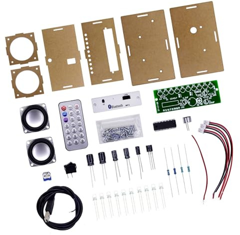 Kit per progetti di saldatura, kit per esperimenti scientifici STEM SCIENCE Toy Speakers elettronica kit per bambini adolescenti bambini imparare a giocare LEACHER ELECTRONICS kit scuola