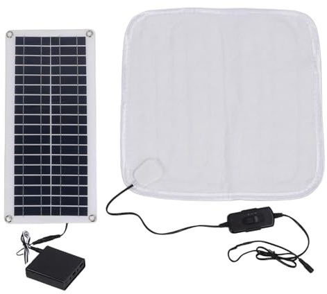Ahuuen Tappetino Riscaldante Solare | Tappetino Riscaldante Impermeabile | Coperta Di Riscaldamento Solare | Pad Invernale Per Animali Domestici | Per Cani Gatti Viaggi In Auto Da Esterno 43x43cm