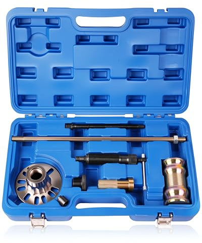 DAYUAN Set estrattore 3 in 1 per cuscinetti della ruota, set di estrattori idraulici, alberi di propulsione, mozzi della ruota, smontaggio auto, strumento di montaggio