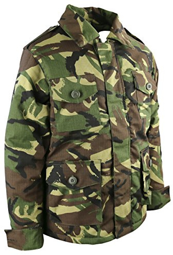 Kombat UK Kids Safari Jacket - Dpm Camo, 11-12 Years