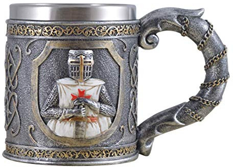 Vogler 816-9179 Knight - Jarra de vino (metal), diseño de caballeros
