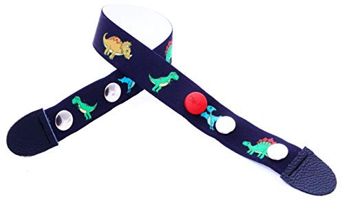 Clip.Ho Kinder Gürtel ohne Schnalle Clip-Ho (Dino, 92)