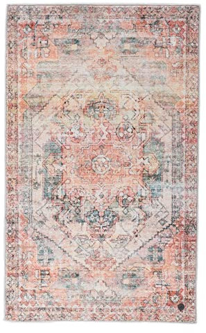 Oriental Bath | THREE | Teppich aus 100% Polyester (Microfaser) | maschinell bedruckt | Größe: 70 x 120 cm | Farbe: Bunt | Tom Tailor
