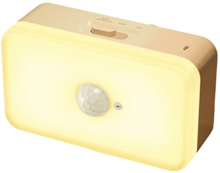 Okeeyseda Tuya WiFi Human Motion Detection PIR Sensor Warm White Light Sensor Night Light Smart Home Voice Remote
