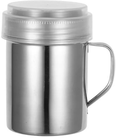 Ciieeo Shaker Per Condimenti Acciaio Inossidabile Con Manico Setaccio Per Zucchero e Spezie Per Cottura e Decorazione Di Piatti
