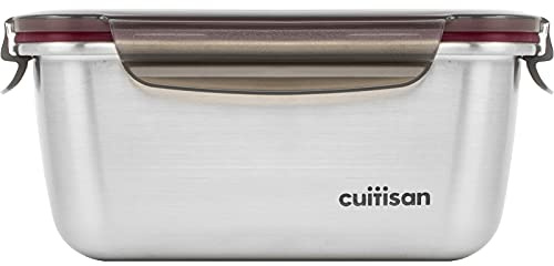 Cuitisan - Boîte inox micro ondes haute 980 ml
