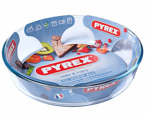 Pyrex Moderne Kuchenform, 26 cm, silberfarben