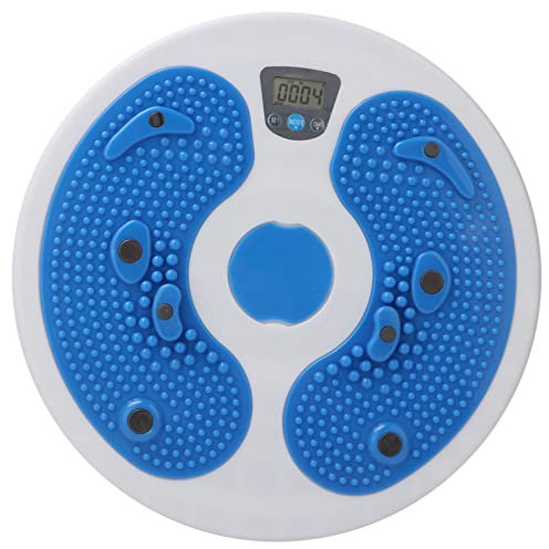 Ejoyous Taille Twister Platte, Elektronische Kalorienzählung Fitnessgeräte Magnet Massage Taille Twister Platte mit den Funktionen Uhr positives Zählen positives Timing Negatives Zählen Countdown