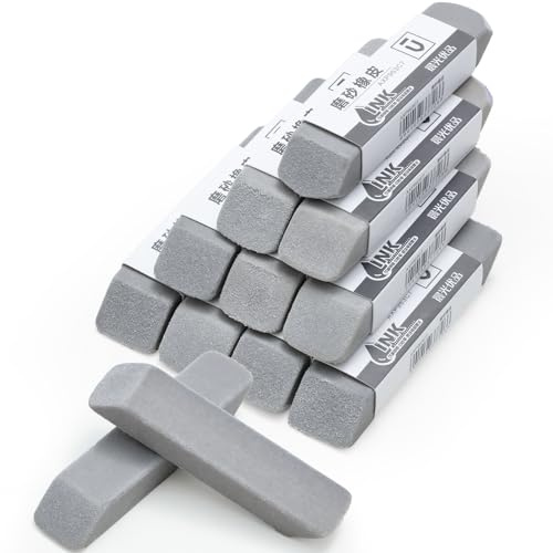 M&G Paquete de 36 gomas de borrar de arena, borrador para bolígrafo de tinta, borrador de lápiz de colores, duradero y portátil para estudiantes y oficina (Gary)