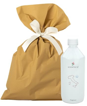 SCENTECA Recarga para difusores de nebulización fragancia Sea Oud, ambientador con aceites esenciales de algas, gardenia y jengibre, aroma fresco y envolvente para casa y oficina, 500 ml