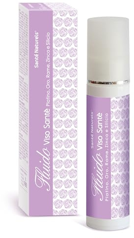Fluido Viso ai Preziosi Colloidali: Argento, Platino, Oro, Rame, Zinco, Silicio ● 50 ml ● Idratante e Rigenerante