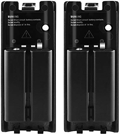 Wii - Pilas Recargables para Mando a Distancia Wii, 2 baterías Recargables para Wii/Wii U