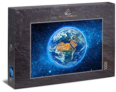 Ulmer Puzzleschmiede - Puzzle Overview: 1000 pieces jigsaw puzzle - The earth from the space perspective as a spectacular image
