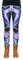 cosey - Neon Line Leggings - knallige Farben- in verschiedenen Leuchtend bunten Designs (Einheitsgröße) (Cyber Pants)