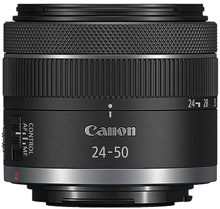 Canon RF24-50mm F4.5-6.3 IS STM Full Frame Mirrorless RF Mount Camera + LafLife Original Lens Care Kit