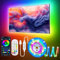 DTQJ LED Lights for TV 55-70 inch,5M Led Strip Lights RGB Music Sync Color Changing, RGB Light with Smart App Control Remote, Led Lights for Bedroom Cinema, PC， Walls, Party Decorations