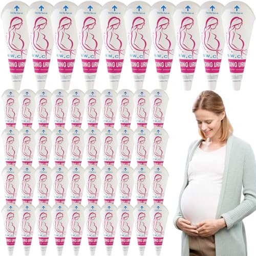 SaiXuan 50 Stück Einweg Urinella für Frauen, Tragbare & auslaufsichere Pinkelhilfe, Hygienisches Urinal für Frauen, für Schwangere, Outdoor, Camping, Reisen, Autofahrten & Postoperative Erholung