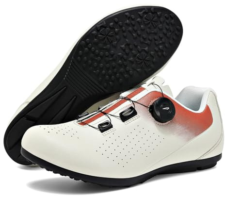 JiuQing Cykelskor utan lås för inomhusbruk utomhus cyklar för män och kvinnor platta pedaler halkfria casual landsväg mountainbike sneakers