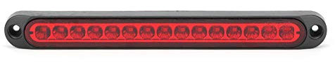 Lampe de frein de signal, feu stop, feux de remorque, feu arrière pour camion de camping-car pour remorque(rouge)
