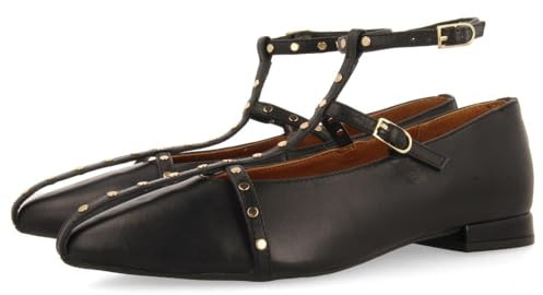 GIOSEPPO Bailarinas Piel con Tachuelas KALOCSA