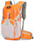 Outplea Fahrradrucksack Wasserdicht mit Helmnetz, MTB Rucksack Herren Damen Tagesrucksack, Thermischer Trinkrucksack für Camping Motorrad Wandern Laufen, Orange