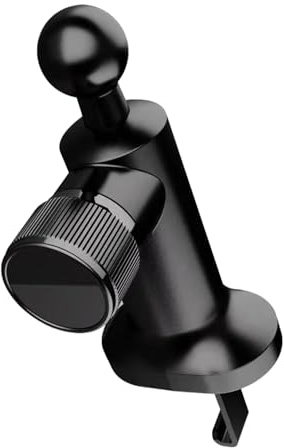 Sghtil Soporte para teléfono móvil para ventilación de coche, soporte para rejilla de ventilación, brazo de gancho extendido, soporte ajustable para smartphone, navegación en el vehículo, interior del
