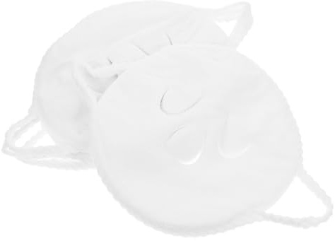 NOLITOY 4pièces Masque Facial pour Lot de Polaire Corail pour Soins Visage Chaud Froid et Nettoyage Visage Quotidien