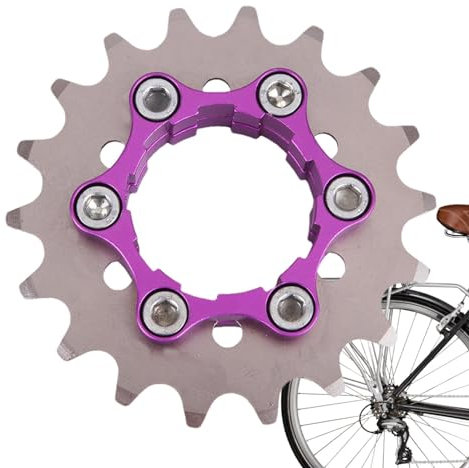 Fulenyi Fahrrad-Hinterradpedal, Fahrrad-Ersatzteil | Leichtes Fahrradschwungrad mit hoher Festigkeit | Hochpräzise Ersatz-Zubehörkassetten und Freiläufe für den Radsport