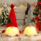 MTINRNI 2 Stück Wichtel Figuren Set,weihnachtswichtel Figuren mit Licht,wichtel Kuscheltier,weihnachtswichtel groß,beleuchtete weihnachtsdeko, für weihnachtsdeko tischdeko.(14.5 * 31CM)