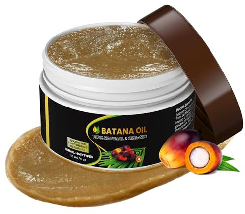 Olio di batana grezzo per la crescita dei capelli, puro al 100% – Olio di batana biologico Dr. Sebi dall'Honduras, stimola la crescita dei capelli, previene la caduta dei capelli, elimina le doppie