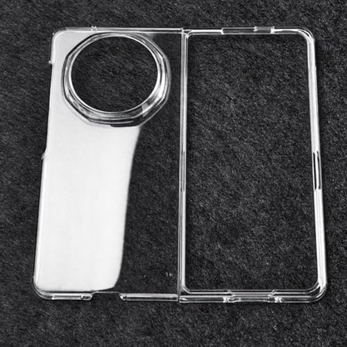 Wigento Für Honor Magic V5 Stoßfeste Kunststoff Schutz Handy Hülle Cover Transparent