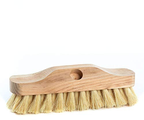 Cepillo buque 5x10 fibra VEGETAL TAMPICO con rosca 22 mm