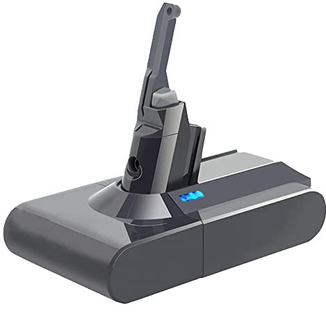 【2025 Upgraded】 6000mAh Ersatzakku für Dyson V8 Akku Li-Ionen Batterie für Dyson V8 Absolute Animal Fluffy Motorhead Total Clean Extra SV10 Staubsauger