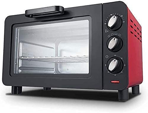 Forestalk Mini Electric Countertop Oven, 15 Liter, Black with Timer