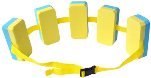Ceinture de Natation Flottante Enfant - 5 Coussins EVA Détachables Inclus | Ceinture de Taille Entraîneur Natation Enfant,Pour Élèves Étudiants Âges 6-10 Leçons Scolaires Piscine Lac Rivière Plage Vac