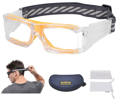 SooGree Basketball Soccer Football Goggles Anti Fog Protective Sports Goggles Glasses for Men Women