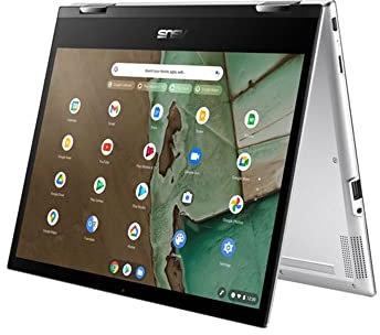 ASUS Flip CM3200FM 12 2 in 1 Chromebook - MediaTek Kompanio 8192 2.2GHz Processor 4GB RAM 64GB eMMC, Chrome OS Mineral grey - CM3200FM1A-HW0025