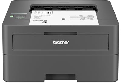 Brother HL-L2405W Wireless Compact Monochrome Laser Printer with Mobile Printing, Black & White Output | Includes Refresh Subscription Trial(1), Works with Alexa