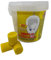 Beckensteine für Urinal, Sanitärsteine, mit angenehmen Citrus Duft, für WC, Urinal und Pissoir, Lufterfrischer Toilette, mit Entkalker Funktion 1 KG Eimer, Uripur
