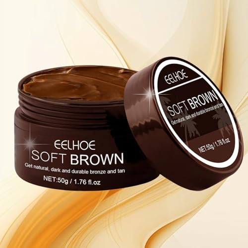 Bräunungsgel,50g Solarium Bräunungsbeschleuniger Creme,intensive, weiche braune Bräunungsbeschleunigercreme, Erzielen Sie Eine Natürliche Bräune mit Natürlichen Inhaltsstoffen
