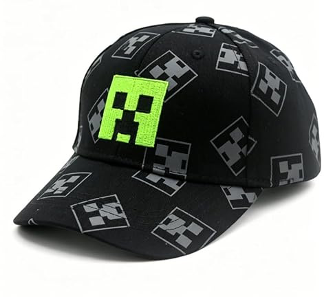YCVBCY Gorras de Béisbol Infantil, Miner Gorra de Béisbol para Niños, Gorra con Visera Infantil - Sombrero de Sol Ajustable para Exteriores - Visera Deportiva para Chicos y Chicas-A