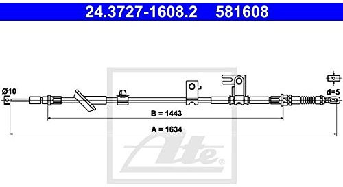 ATE 24.3727-1608.2 Système de Servofrein