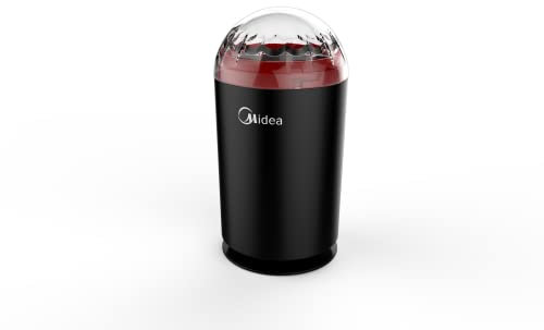 MIDEA MJ-FG1801WE Macina Caffè Elettrico 12 tazze, 160W, ideale per macinare anche spezie, semi oleosi e spezie
