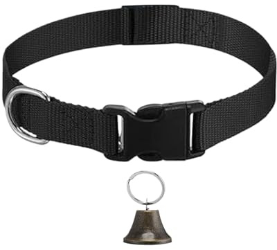 Harnais pour chèvres | Ensemble de colliers réglables pour chèvre | Design anti-perte avec cendre sonore pour vaches, chèvres et animaux domestiques