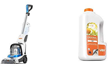 Vax Compact Power Carpet Cleaner & Original Pet 1.5L Carpet Cleaner Solution