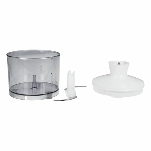 LUTH Premium Profi Parts Universalzerkleinerer kompatibel mit Bosch 12029551 weiß Becher Getriebe Messer für Stabmixer