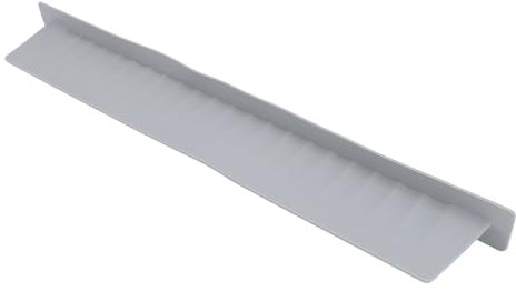 Guardia spruzzata del lavello in silicone, protezione per lavello del rubinetto da cucina non universale non universale (Grigio chiaro)