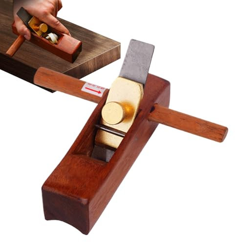 Rabot À Main | Rabot De Menuisier Pour Travail Du Bois - Outil de Finition pour Projets Bricolage Travail du Bois et Rénovation